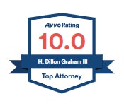 Avvo Rating | 10.0 | H. Dillon Graham lll | Top Attorney
